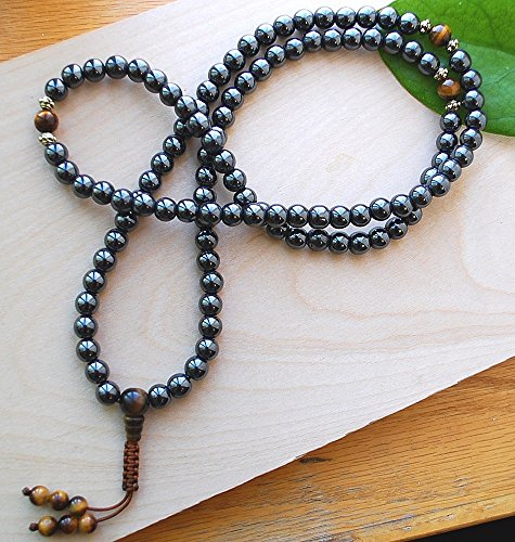 Hematite & Tigers Eye Mala