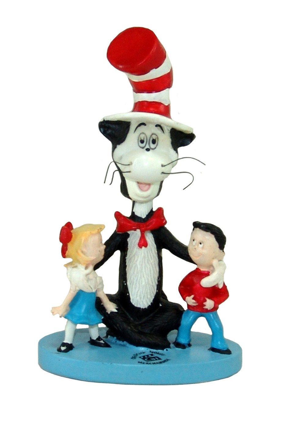 Dr Seuss Cat in the Hat 5 Inch Tall Bobblehead Figure Toys