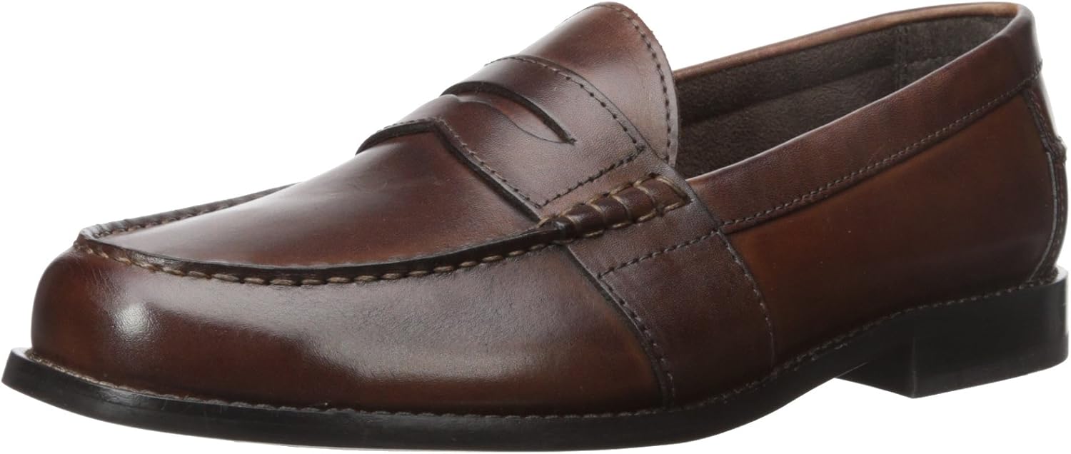 Amazon.com | Nunn Bush Menâs Noah Penny Loafer Slip-On | Loafers & Slip-Ons
