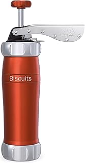 Marcato 8307RD Atlas Deluxe Keksausstecher, Aluminium, rot