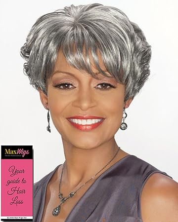 Amazon Com Charlotte Wig Color Fs1b 30 Foxy Silver Wigs Short