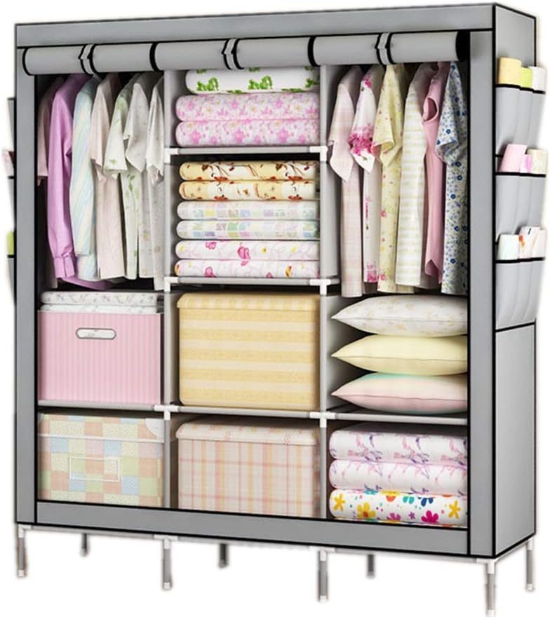 no Tejido Organizador de Almacenamiento de Armario de Tela Armario