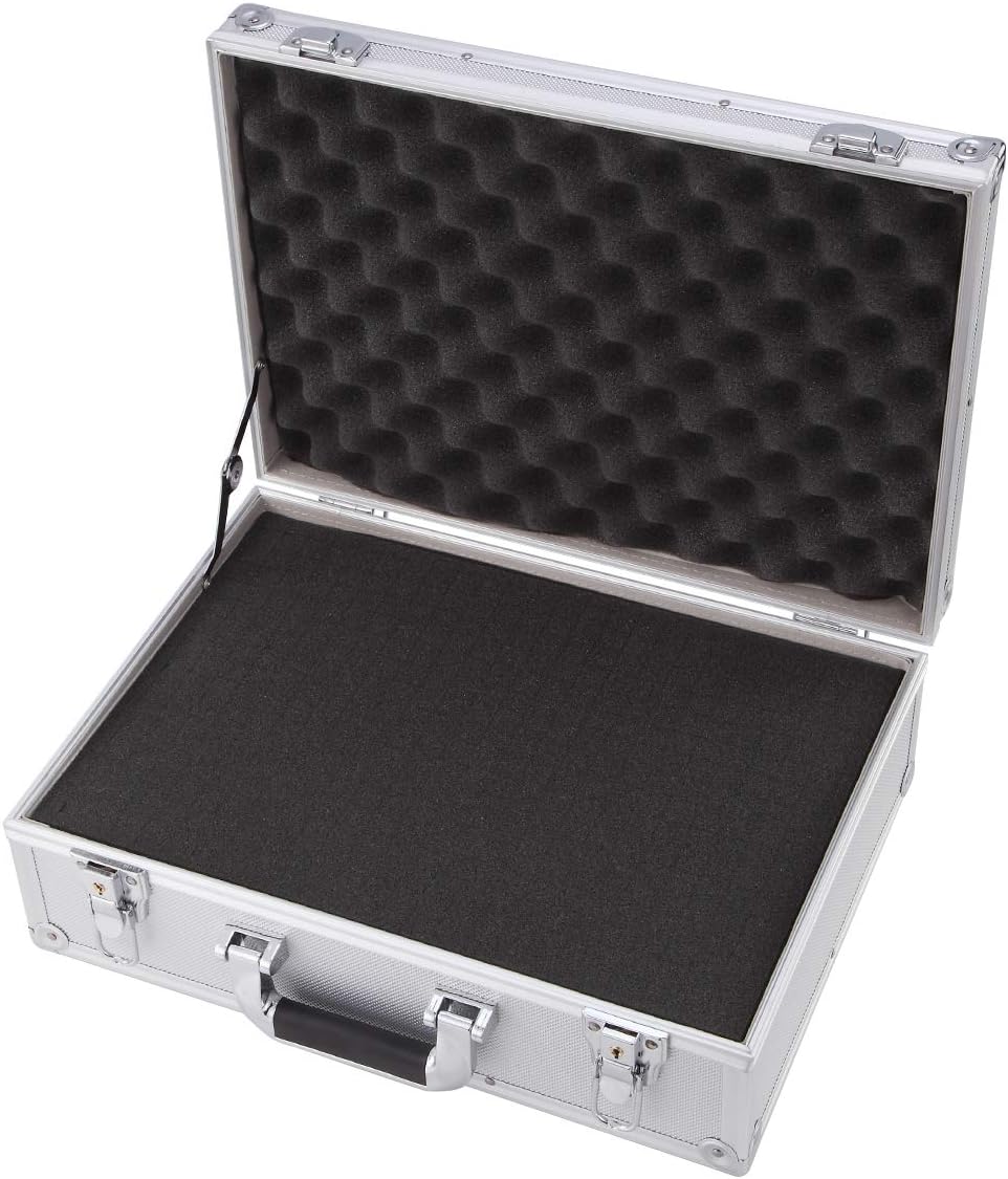 Bory [UPGRADE 2020] Aluminum Hard Case Briefcase Toolbox