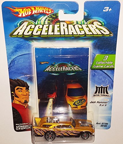 Hot Wheels JACK HAMMER Die-Cast Car AcceleRacers / Metal Maniacs 9 of 9 / 2004