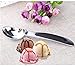WBSEos Ice Cream Scoop, Solid Stainless Steel with Nonslip Rubber Grip Ice Cream Spade
