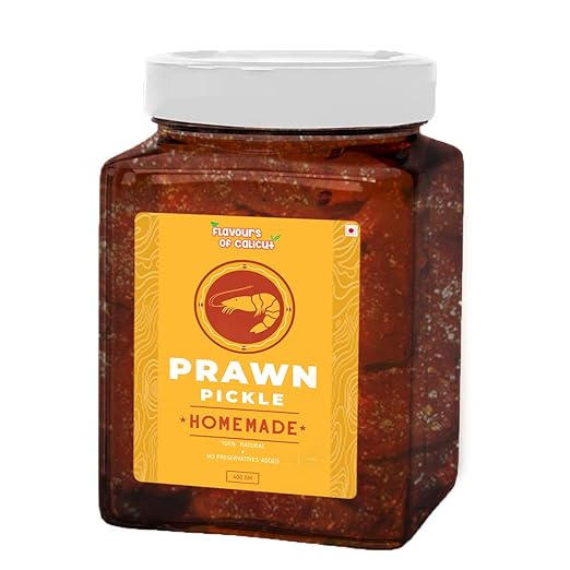 Flavours of Calicut - Homemade Prawn Pickle, 400g