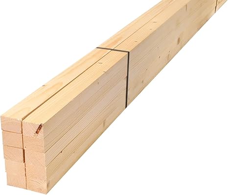 Amazon スターワン ホワイトウッド材 マンション間柱 約180 2 7 4cm 10個セット 板材