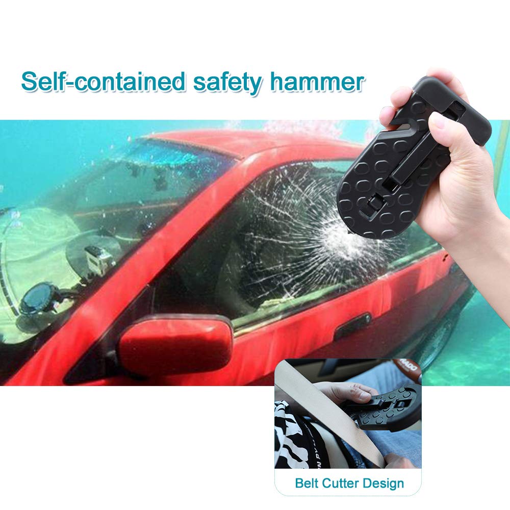 Car Doorstep- 5 in 1 Rooftop Doorstep for Car SUV Truck Vehicle Hooked on Slam Latch Door Step Easy Access to Rooftop (2019 Update)