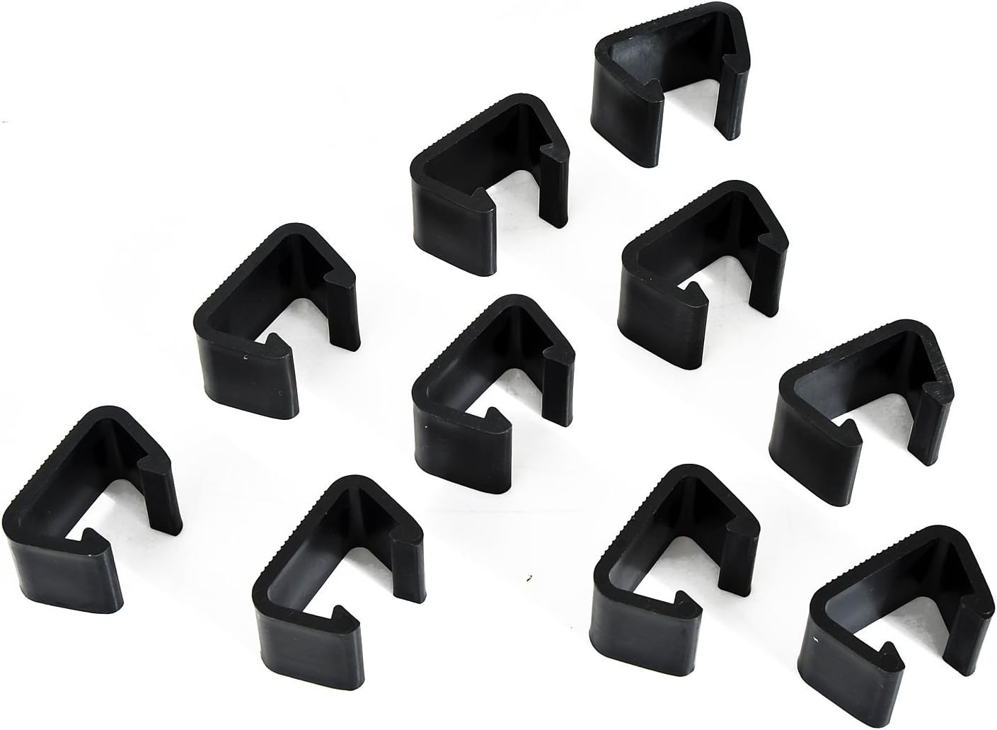 Outsunny Outdoor Sectional Sofa Furniture Connector Fastener Clips - Set of 10