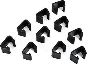Outsunny Outdoor Sectional Sofa Furniture Connector Fastener Clips - Set of 10