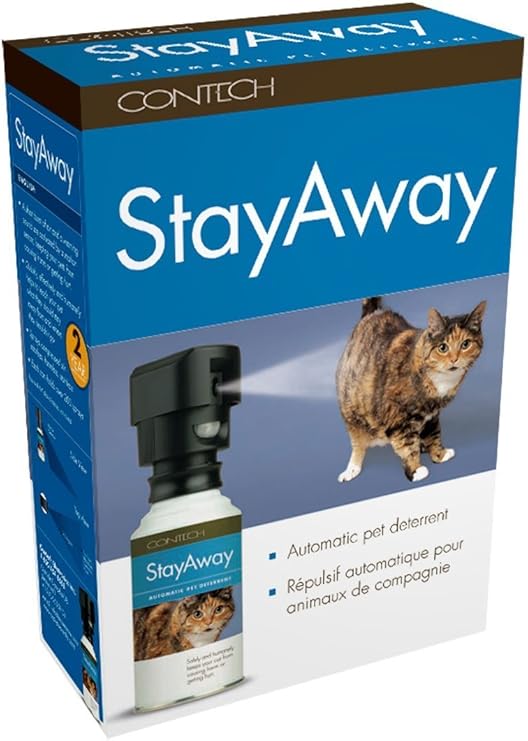 Contech StayAway MotionActivated Pet Deterrent. Spray, Harmless