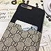 iPhone7/8 Plus --US Fast Deliver Guarantee FBA-- Luxury PU Leather Style Case Cover for Apple iPhone 7 Plus iPhone 8 Plus Only (Black & GU Monogram)