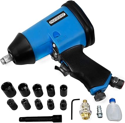 Visseuse Pneumatique 1 2 Set 16 Pieces A Choc A Air Comprime 340 Nm Amazon Fr Bricolage