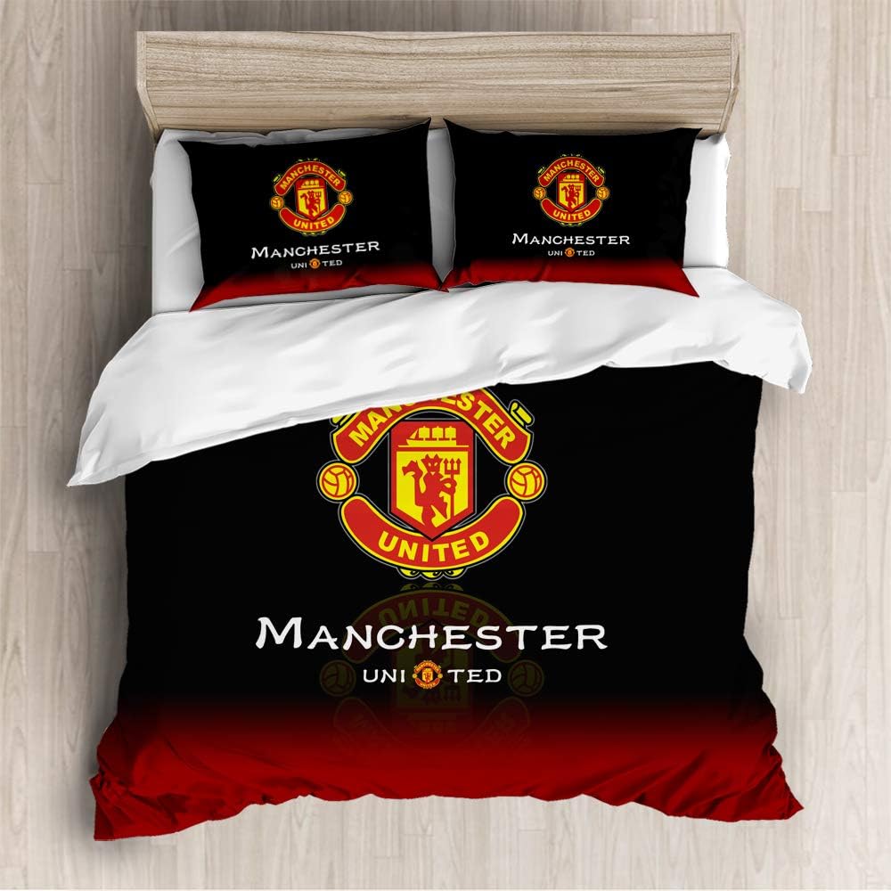 Meet Duvet Cover Set Football Team Soft Hypoallergenic Microfiber