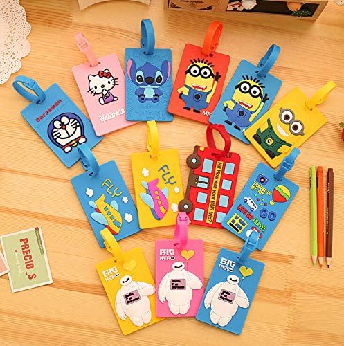 Korean fashion bags cartoon luggage tag, so you many luggage one will recognize his luggage
