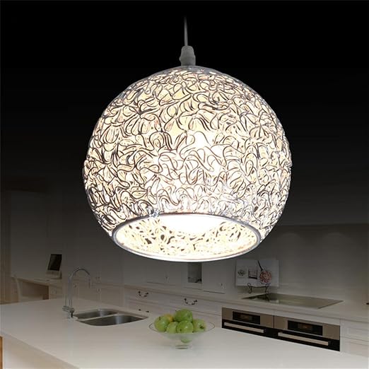 Pendelleuchte Silber Kugel - The Homey Design
