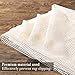 Rose Home Fashion Non-Slip Area Rug Pad 9 x 12 Ft - Protect Floors While Securing Carpet Rug and Making Vacuuming Easier 9' x 12', Whites (SYNCHKG114154)