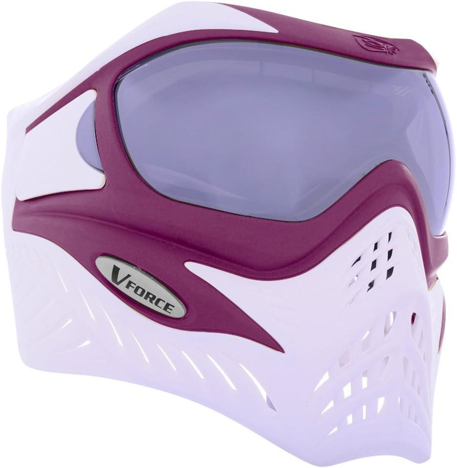 VForce Grill Paintball Mask/Goggles (SE Purple/White