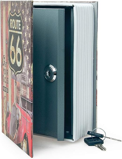 Small Sized Diversion Book Safe Storage Box, Dictionary Secret Safe Can