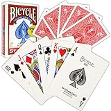 Trademark Bicycle Standard Index Playing Cards (Red)