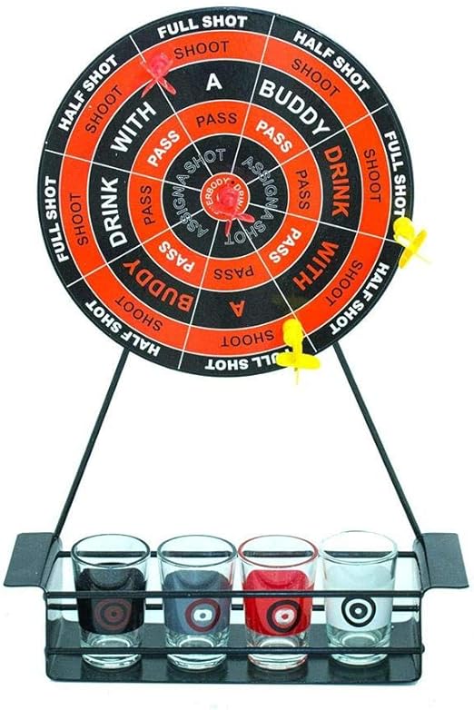 Dart Board Stand, Arrow Pro Portable Dartboard, Darts Caddy and Iron