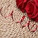 Senkary 100 Yards Red Curling Ribbon Balloon String Shiny Metallic Curly Ribbon for Gift Wrapping, Christmas, Valentine's Day, Party