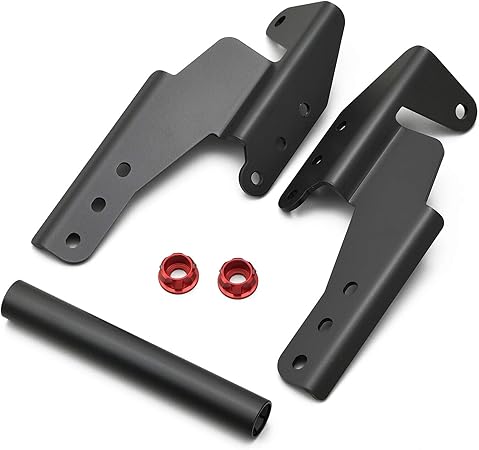 Amazon デイトナ バイク用 スクリーン クランプバー Vストローム250専用 スクリーンオフセットブラケット レッド 車 バイク 車 バイク Amazon デイトナ バイク用 スクリーン クランプバー Vストローム250専用 スクリーンオフセットブラケット レッド 車 バイク 車 バイク
