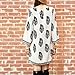 Oyanus Womens Bohemian Neck Tie Leaf Printed Ethnic Style Shift Casual Loose Dress