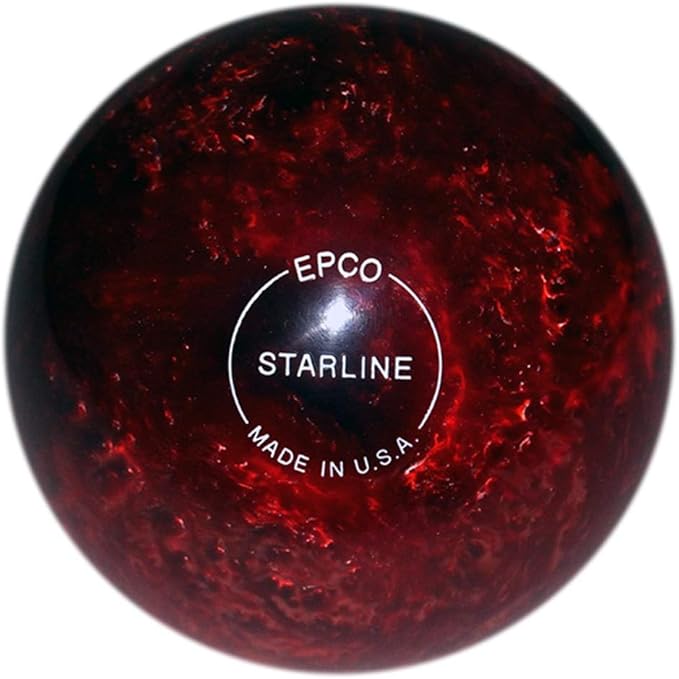 Bowlerstore Products Candlepin Starline Bowling Ball 4.5" Orange/Red Pearl 2lbs 6