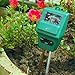 Hathdia Soil PH Meter,Soil Moisture Meter, 3-in-1 Soil Test Kit for PH/Moisture/Light Digital Soil Tester for Indoor/Outdoor Plant Carethumb 1