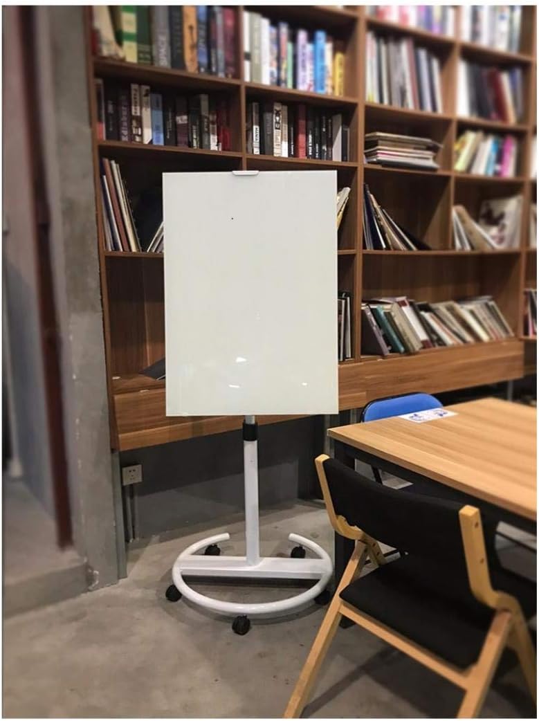 Strong Magnetic Tempered Glass whiteboard Bracket Type Mobile can Write Office Blackboard Durable