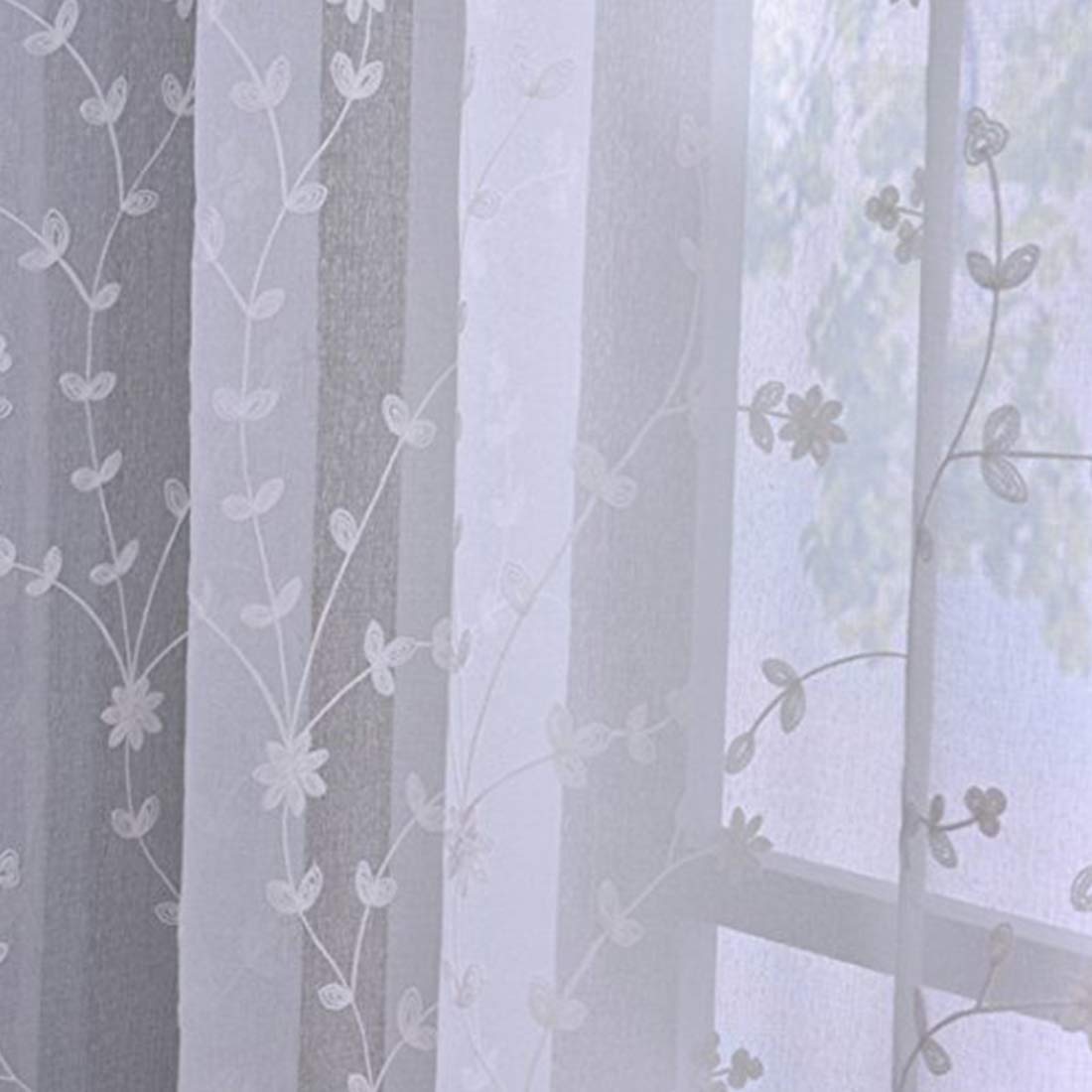 gwell weiss transparent gardinen osenschal vorhang mit osen dekoschal fur wohnzimmer schlafzimmer 1er pack muster a 220x140cm hxb mobel wohnaccessoires wohnaccessoires deko questpark com ua