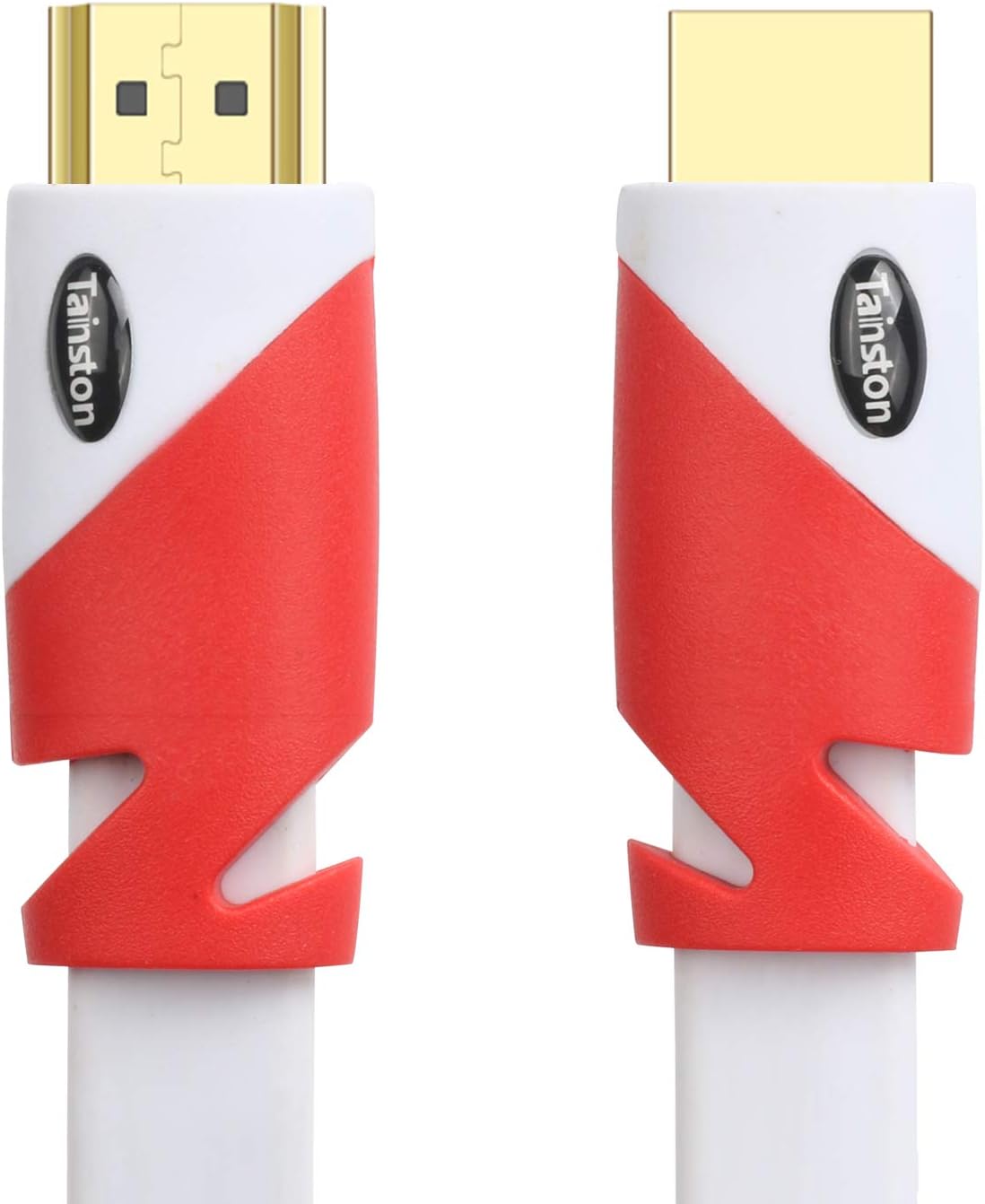 Tainston Flat High Speed HDMI Cable (10 Feet) Support 4K 2160P,3D,1080P,Audio Return Channel