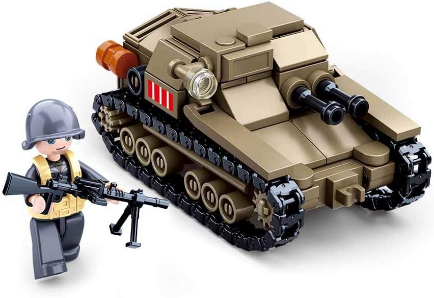 Sluban Italy Army - Carro Veloce 33 Tankette, Various, 23.7 cm - Image 4
