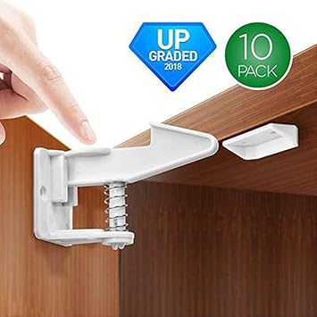 Amazon Com Baby Child Safety Cabinet Locks Invisible And Safe
