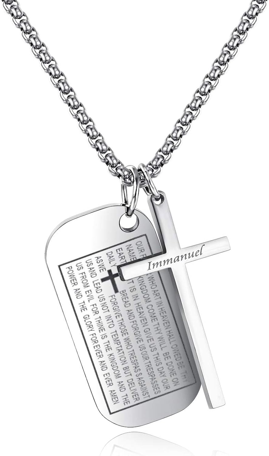 dog tag style chain