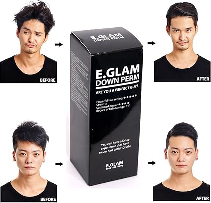 perm on straight hair men