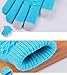 Gellwhu Smart Touchscreen Tech Unisex Outdoor Warm Knit Winter Gloves 6 Pack