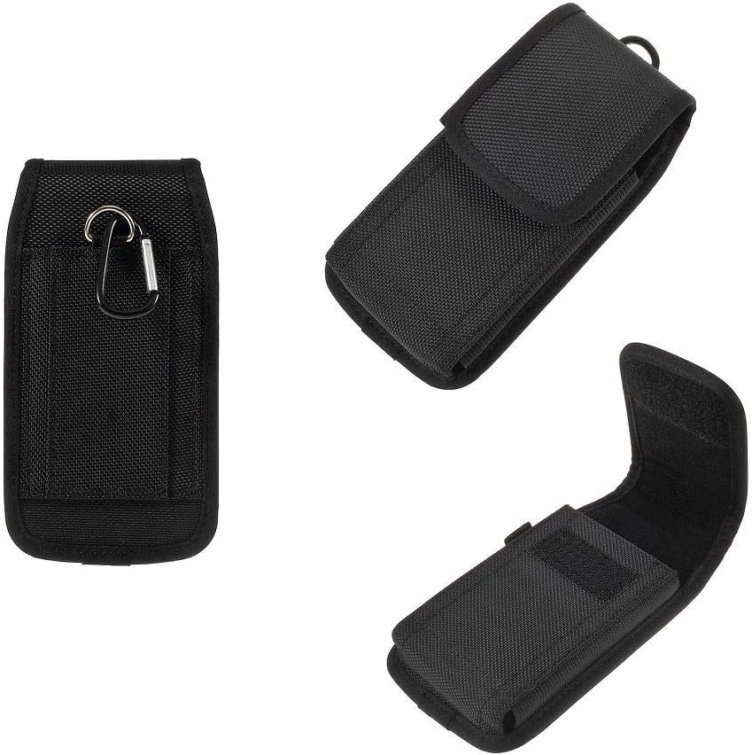 DFV mobile - Belt Case Cover Business Nylon for VIVO V5 - Black
