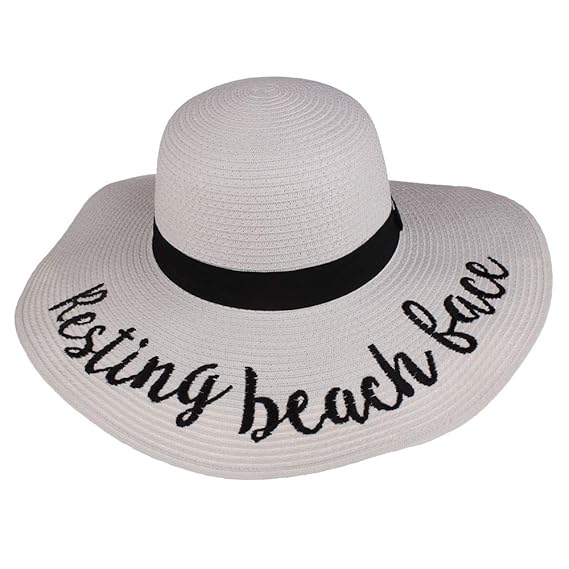funny beach hats