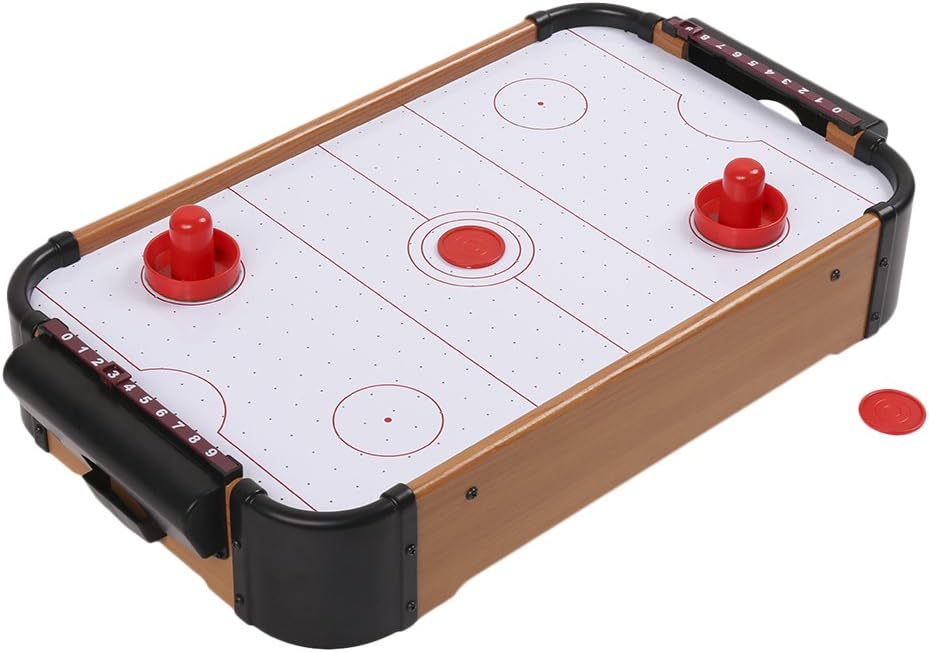 Air Hockey da Tavolo Gioco per Bambini e Adulti all'Interno e all
