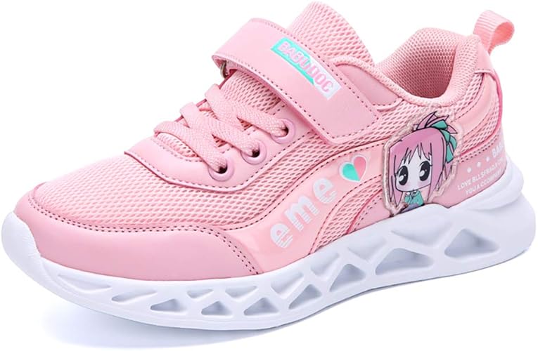 Amazon Ubella スニーカー 女の子 キッズ スポーツシューズ 子供 運動靴 通気 可愛い カジュアル ファッション 通学 ランニング Ubellajp 運動靴 スニーカー
