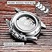Automatic Men's Mechanical Watches Tourbillon Stainless Steel Analog Waterproof Wrist Watch for Men, Self Wind, Luminous Dial, Business Style