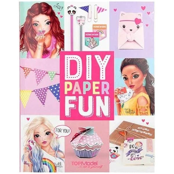 Top Model- DIY Paper Fun Book, Multicolor (Depesche 1): Amazon.es: Juguetes y juegos