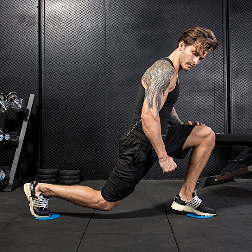 image for BEACE Exercise Core Sliders - Set of 2 Gliding Discs - Dual Sided for 