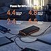 EasyAcc 20000mAh USB C Portable Charger, 18W Quick Charge Power Bank (5A Input, 6A Output) Fast Recharge External Battery Pack, Black Orange