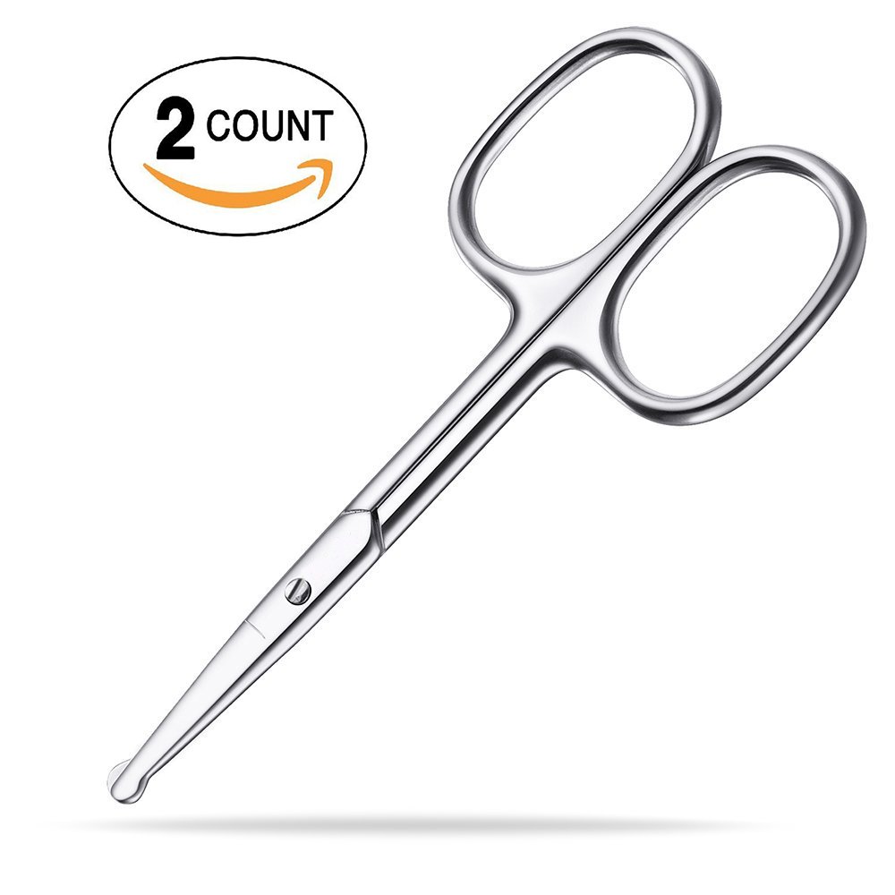 effenfine Nose Hair Scissors for Trimming Safely Trim