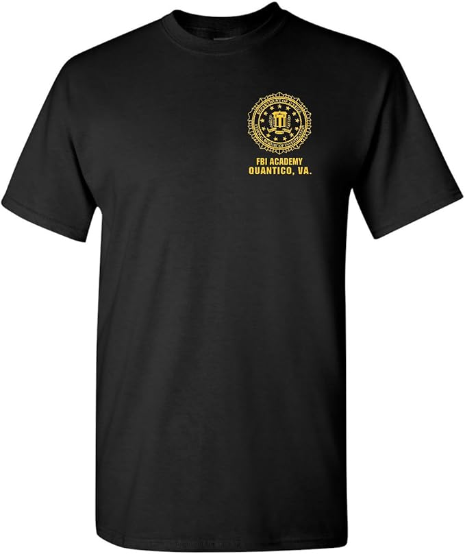 FBI Academy Quantico VA Men's TShirt Clothing
