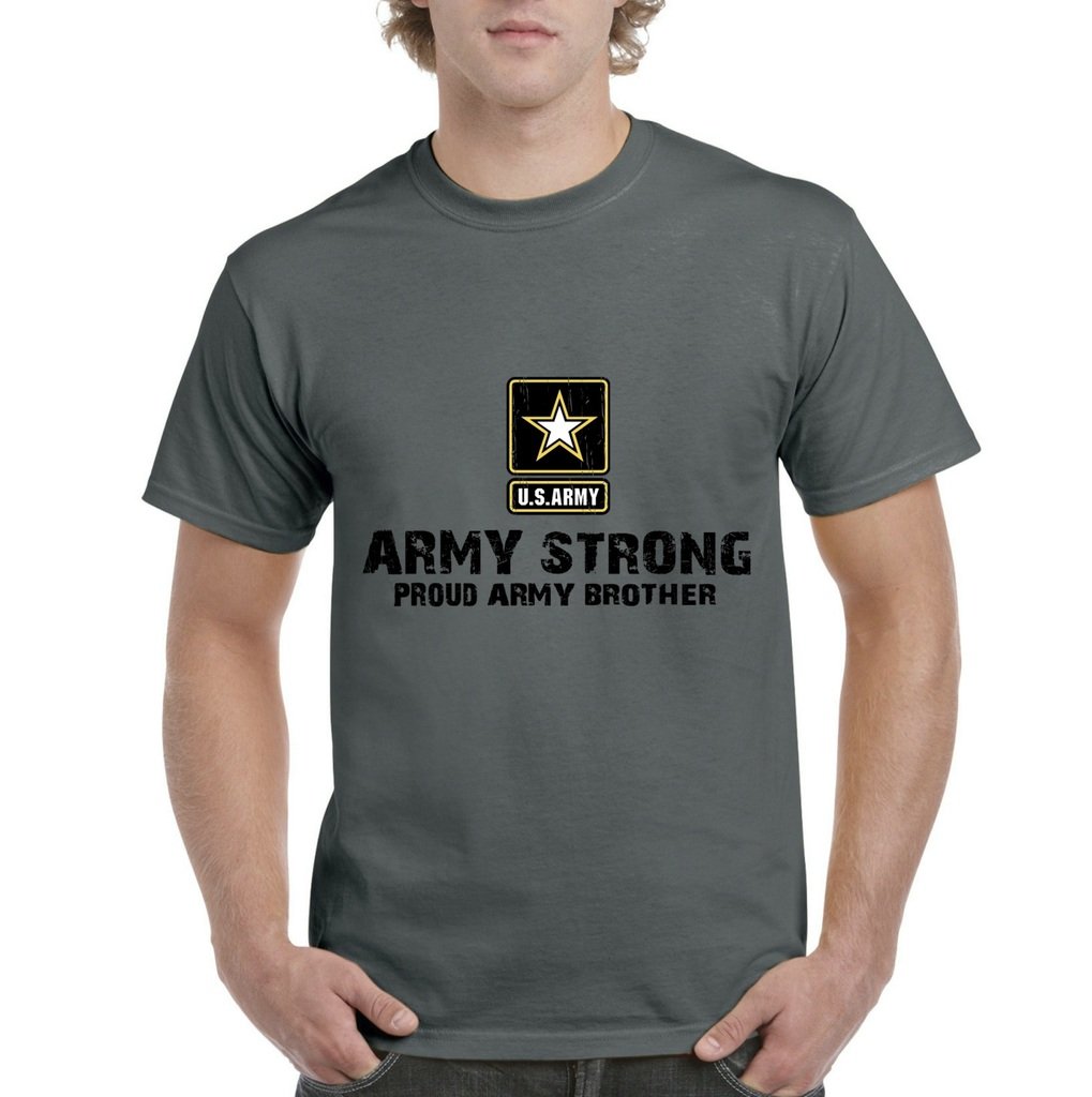  U S Army Star Army Strong Proud Army Brother S Tee T Shirt