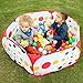 Babrit Large Portable and Durable Polka Dot Kids Playpen Ball Pit Indoor and Outdoor Easy Folding Play House Children Toy Play Tent for Kids